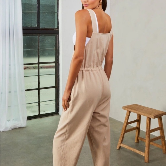 NWT Vici Linette Medium  Overall drawstring pockets adjustable - Picture 3 of 5